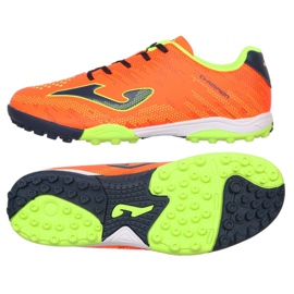 Scarpe da calcio Joma Champion 908 Tf Jr CHAJW.908.TF multicolore arancia