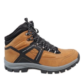 Stivali da neve isolati cammello T-1866 marrone