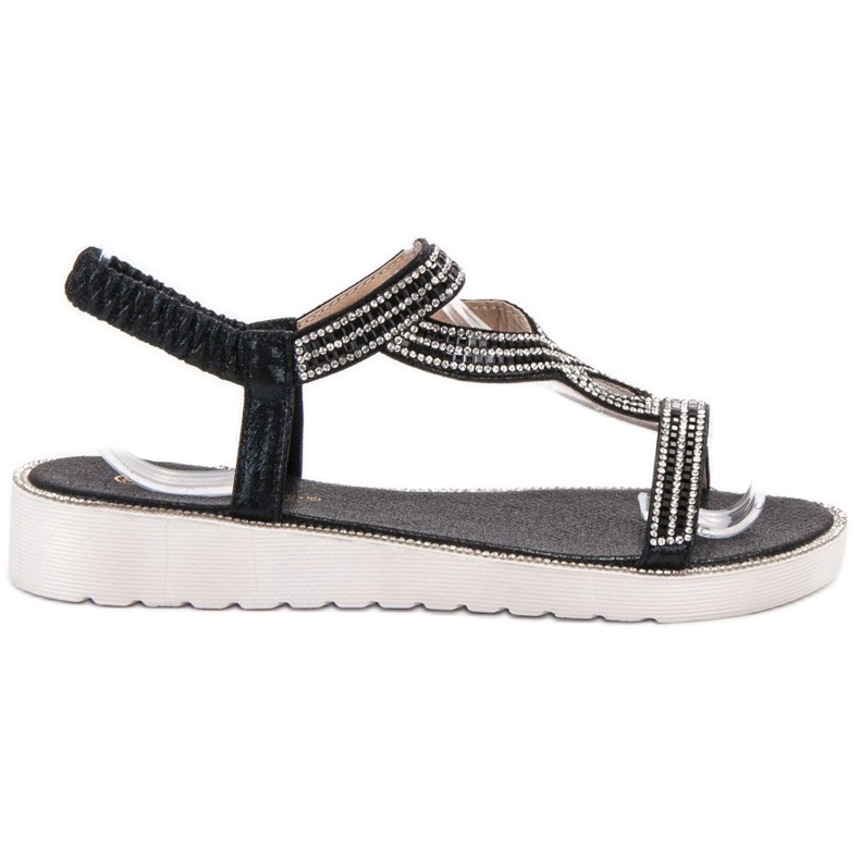 Bestelle Sandali slip-on sulla piattaforma nero