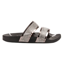 Erynn Pantofole nere nero