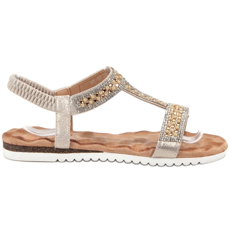 Emaks Sandali da donna decorati giallo