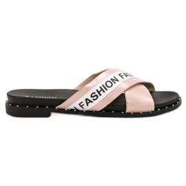 SHELOVET Pantofole rosa alla moda