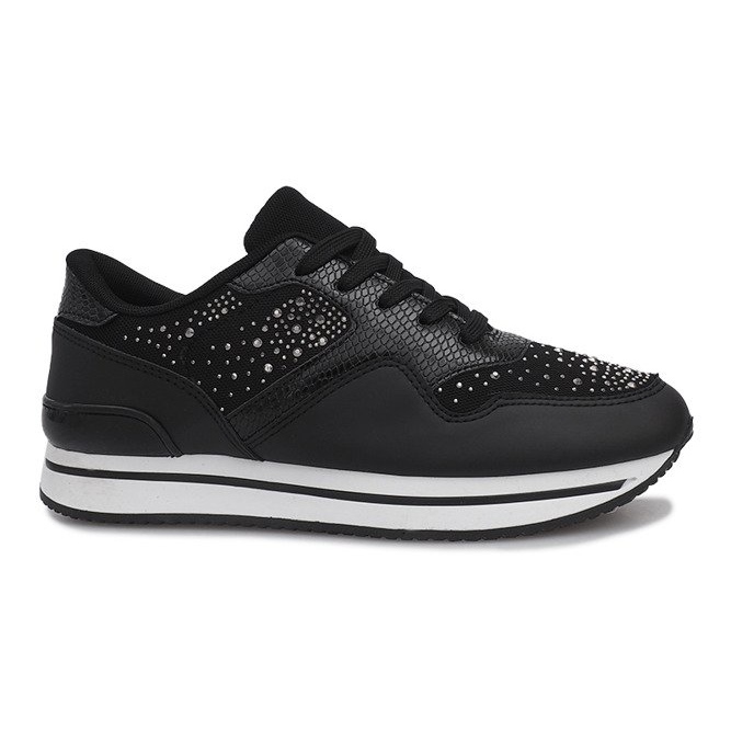 Sneakers sportive nere Odette nero