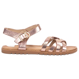 BLESS Sandali classici in oro rosa