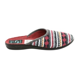 Pantofole maglione norvegese Adanex nero rosso grigio giallo