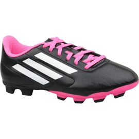 Scarpe da calcio Adidas Conquisto Fg Jr B25594 multicolore nero