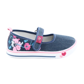 American Club Sneakers con velcro TEN15 blu