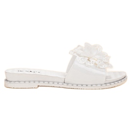 Kayla Infradito in gomma bianca