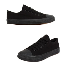 Sneakers nere classiche da donna XL03 ALL-BLACK (suola nera) nero