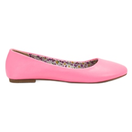 SHELOVET Ballerine casual rosa
