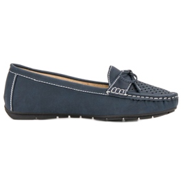 SHELOVET Mocassini casual blu