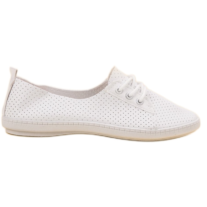 SHELOVET Sneakers in ecopelle bianca