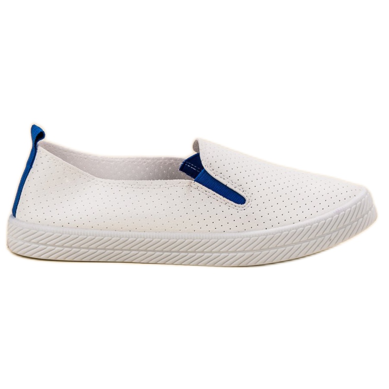 Kylie Sneakers bianche senza lacci bianca