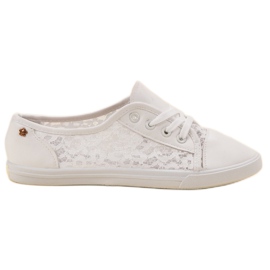 Renda Sneakers Con Laccio bianco