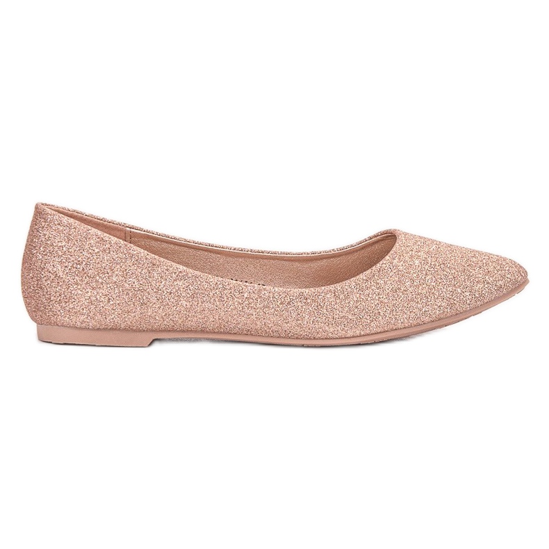 Ballerine glitterate VINCEZA giallo