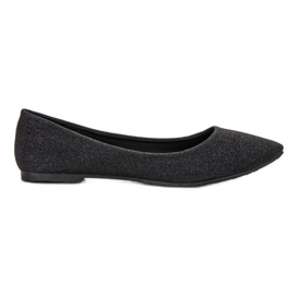 Ballerine glitterate VINCEZA nero