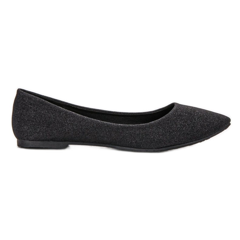 Ballerine glitterate VINCEZA nero