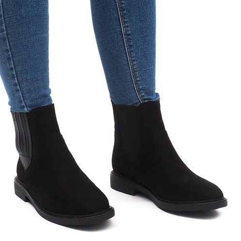 Stivali caldi J-8678 Neri nero