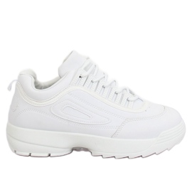 Scarpe sportive bianche D1909 White bianca