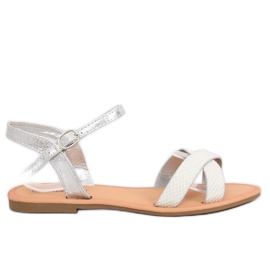 Sandali donna e argento WL282 Silver grigio