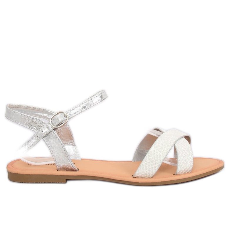 Sandali donna e argento WL282 Silver grigio