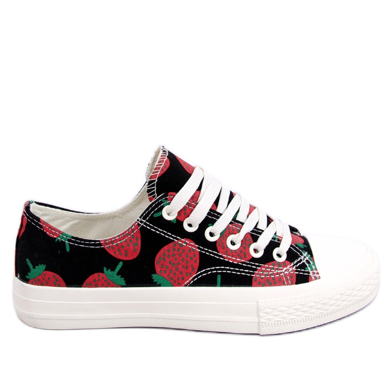 Sneakers nere fragola XL-21 Black nero