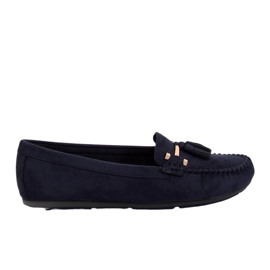 Mocassini blu navy da donna L7183 Blue