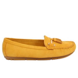 Mocassini gialli da donna L7183 Giallo