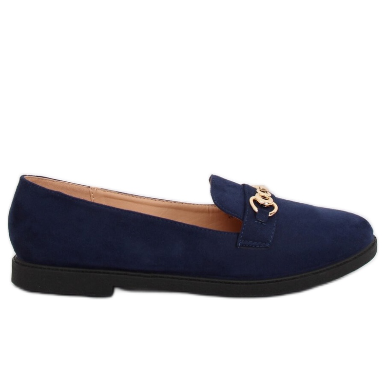 Mocassini da donna blu navy 1631-123 D. Blue