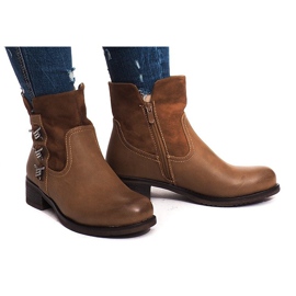 Stivali caldi 4417 Camel marrone