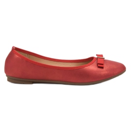 Comer Ballerine rosse rosso