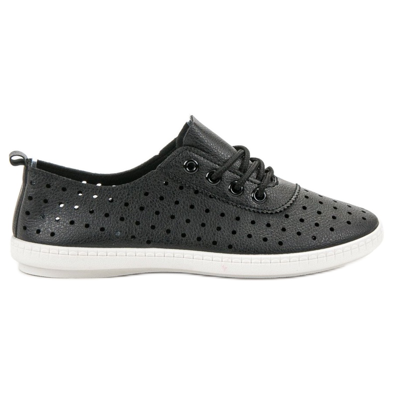 SHELOVET Sneakers da donna traforate nero