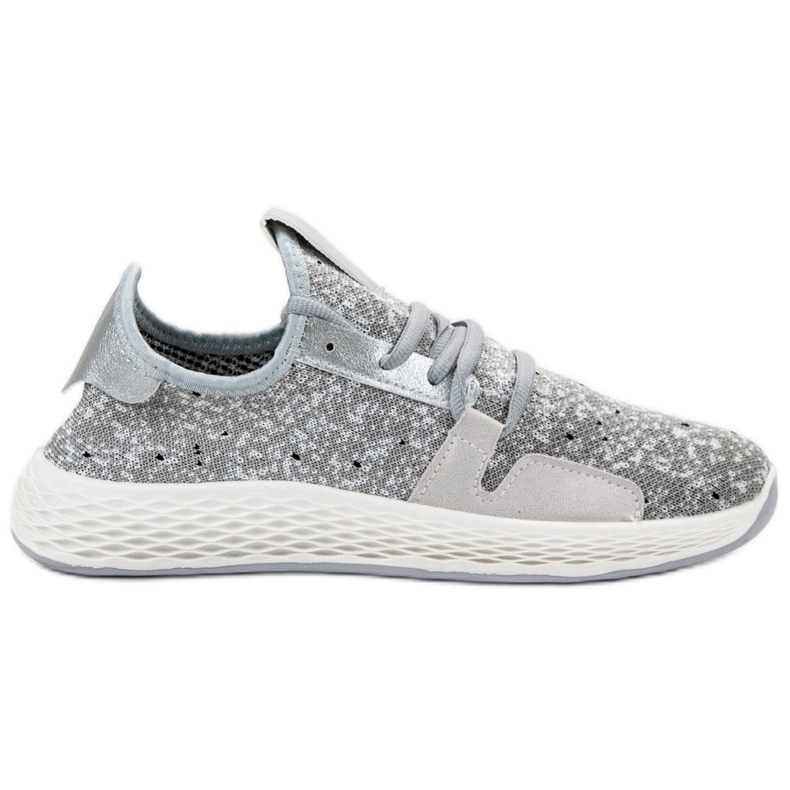 SHELOVET Scarpe sportive slip-on grigio