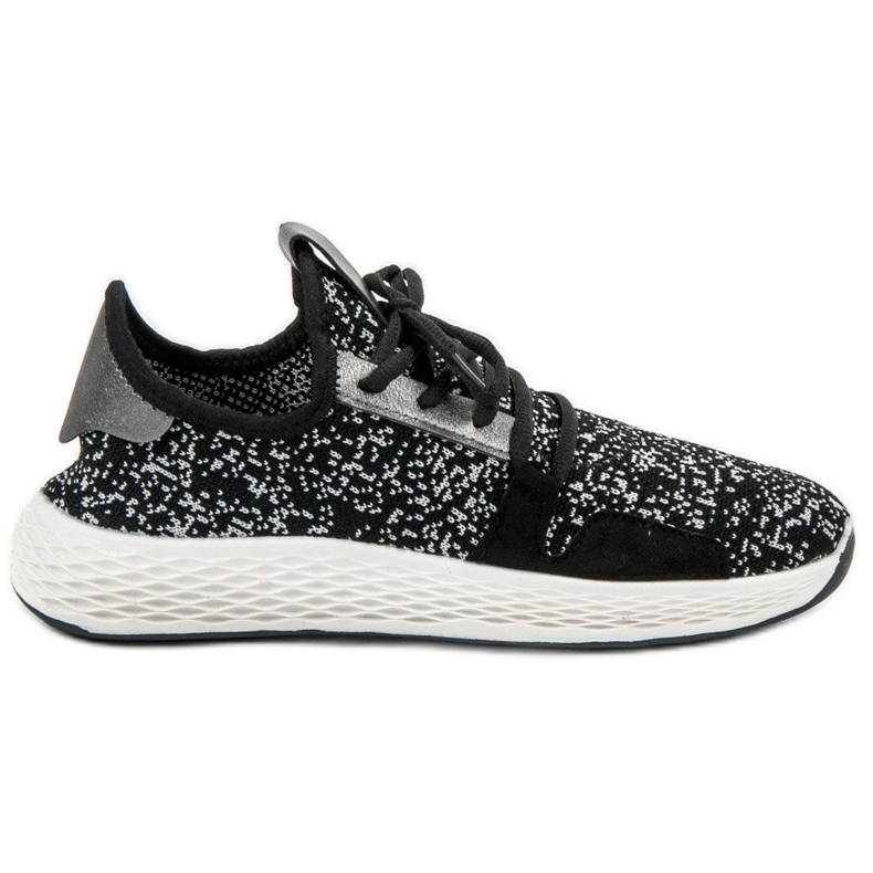 SHELOVET Scarpe sportive slip-on nero