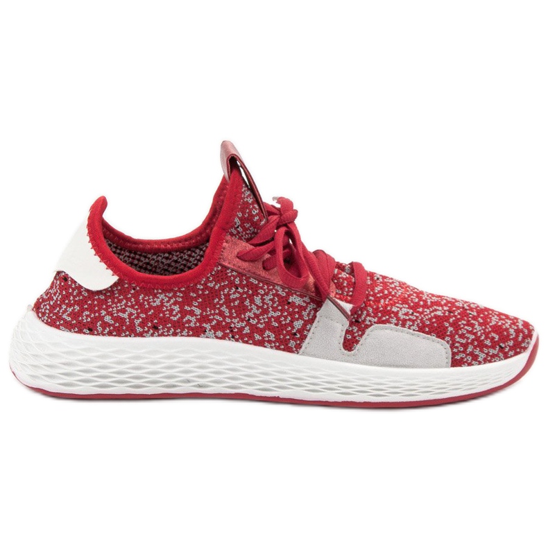 SHELOVET Scarpe sportive slip-on rosso