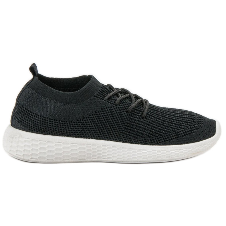 SHELOVET Scarpe sportive slip-on nero