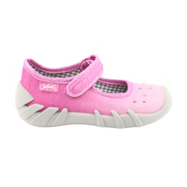 Scarpe per bambini Befado 109P171 rosa grigio