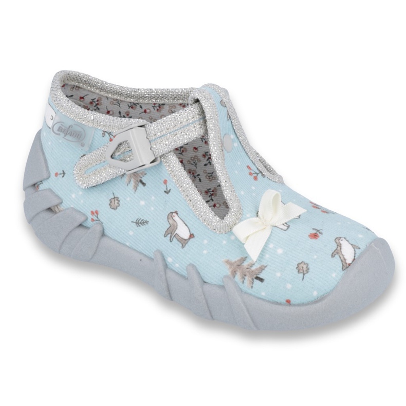 Scarpe per bambini Befado 110P366 blu grigio