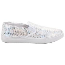 SHELOVET Scarpe da ginnastica slip-on alla moda grigio