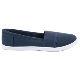 SHELOVET Sneakers slip-on blu navy