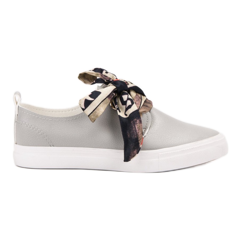 Seastar Scarpe da ginnastica alla moda legate con un nastro grigio