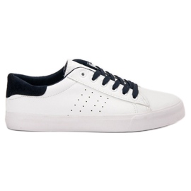 SHELOVET Sneakers con lacci bianca