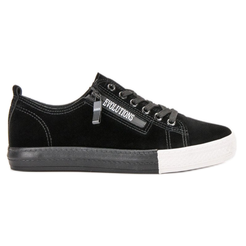 SHELOVET Scarpe da ginnastica nere nero verde