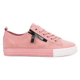 SHELOVET Scarpe da ginnastica rosa