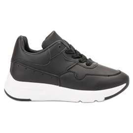 SHELOVET Scarpe da ginnastica nere nero