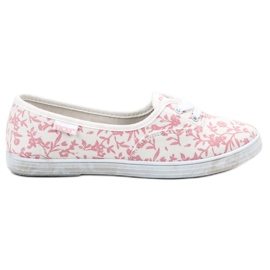 Sneakers con motivo VICES bianca rosa