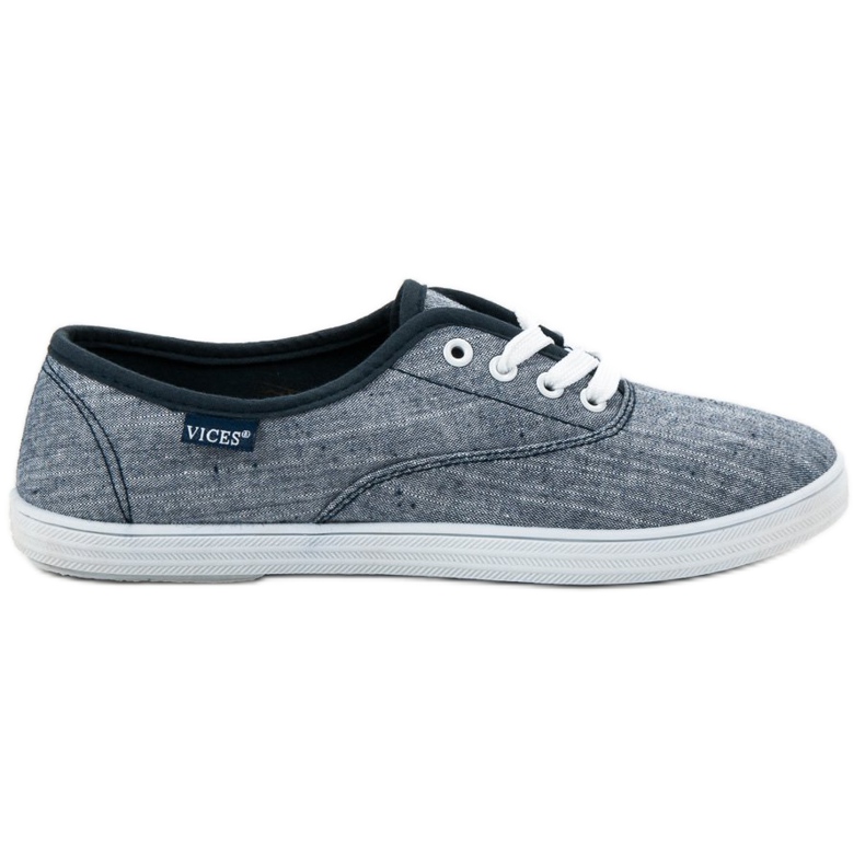 Sneaker in tessuto VICES blu