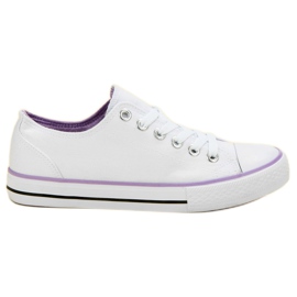 SHELOVET Sneakers bianche classiche bianca