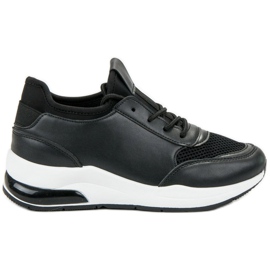Ideal Shoes Scarpe sportive da donna nero