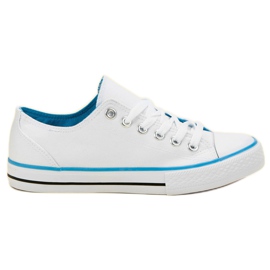 SHELOVET Sneakers bianche classiche bianca
